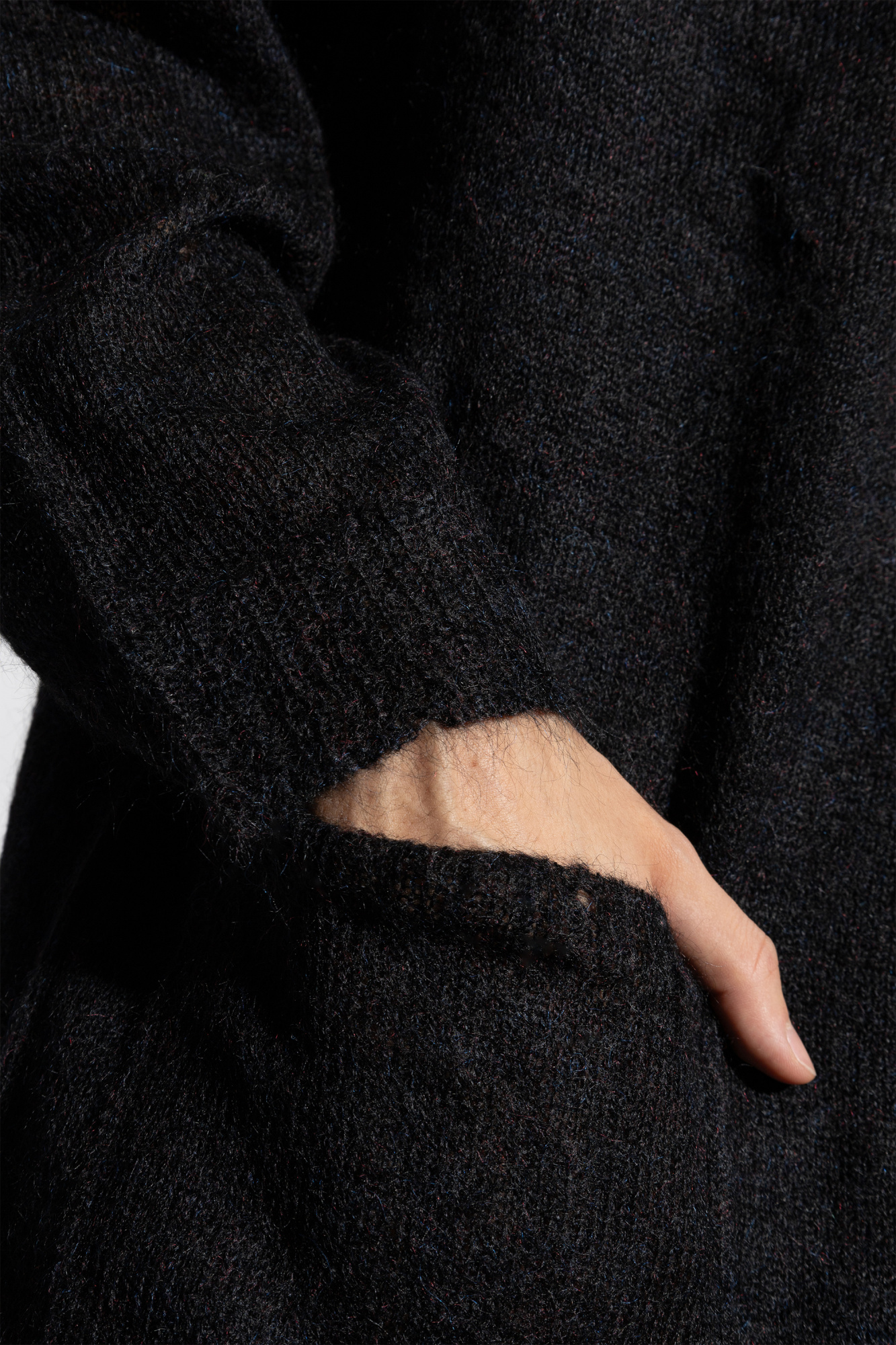 Black Cardigan with pockets Yohji Yamamoto - Vitkac France